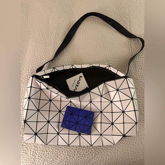 Issey Miyake Handbags - Issey Miyake Black and White Bao Bao Bag